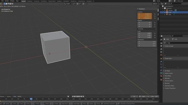 Blender 3D - Базовый курс - 1 Интерфейс