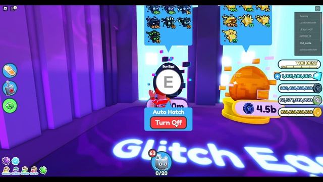 ? GLITCH ОБНОВА В ПЕТ СИМУЛЯТОРЕ Х / ЧТО НОВОГО / НОВЫЙ КОД / НОВЫЕ МИФИЧЕСКИЕ ПИТОМЦЫ в PSX смотреть онлайн
