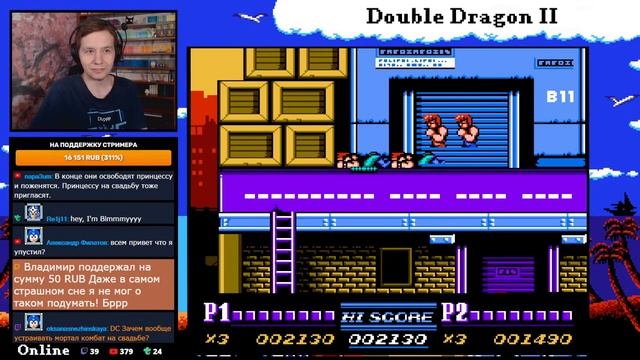 Double Dragon II & Double Dragon III (NES) : Co-op (Coulthard & Frozza) смотреть онлайн