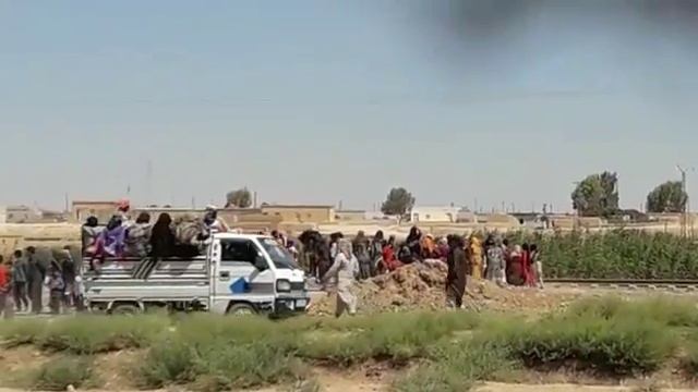Raqqa- al Salhabiya al Sharqiya: civilians claim SDF to return to their homes P1, 27 6 2017 смотреть онлайн