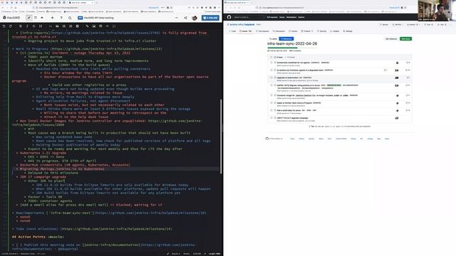 2022 04 26 Jenkins Infra Meeting смотреть онлайн