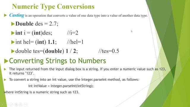 type conversion casting java programing and different input methods for beginner in amharic смотреть онлайн
