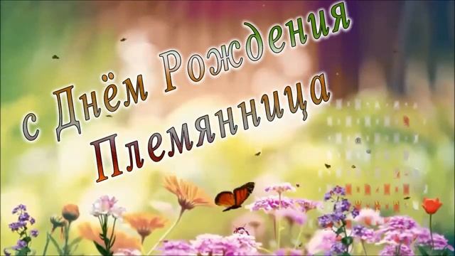 С днем рождения Племянница 2