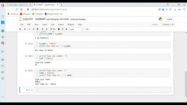 Addition operator, input() function and errors in Python ( Learn Python - Video 4) смотреть онлайн