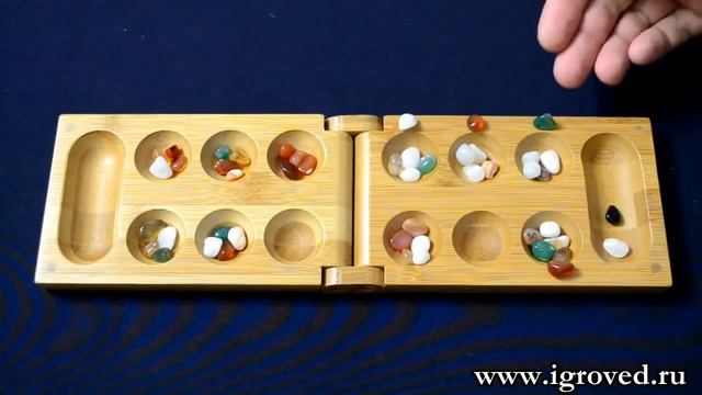 Старинная игра Калах ⁄ Манкала смотреть онлайн