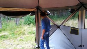 Шатры куб-автомат. Стоит ли рассматривать для кемпинга?