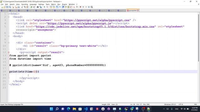 Import python modules in HTML | pyScript.js смотреть онлайн