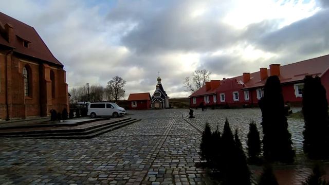 Калининград (Кёнигсберг) , пос. Родники(Арнау).кирха Арнау. река Преголя. смотреть онлайн