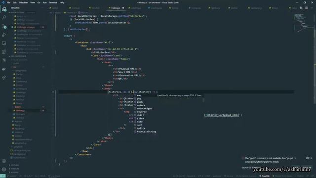 #7 React URL Shortener - Show History Data смотреть онлайн