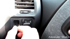 Honda Fit складывание зеркал