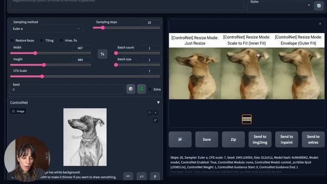 Mastering ControlNet Scribble in Stable Diffusion: Transform Your Sketches into Stunning Images. смотреть онлайн