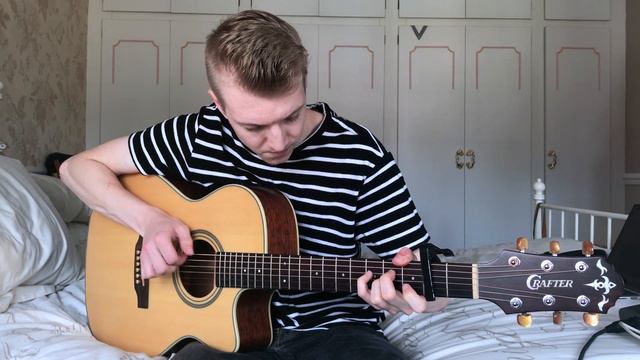 The Boy In The Bubble - Alec Benjamin - Fingerstyle Guitar смотреть онлайн