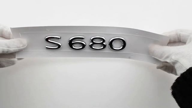 Шильдик на багажник S680 для Mercedes Maybach хром смотреть онлайн