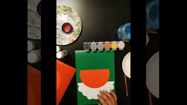 Аппликация Чашка с блюдцем