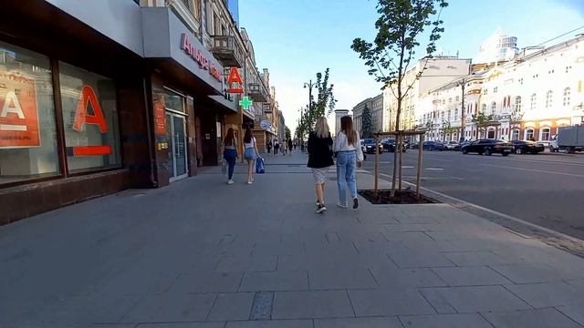 Самый Недооценённый город России*Voronezh*Вечерняя прогулка по центру Воронежа смотреть онлайн