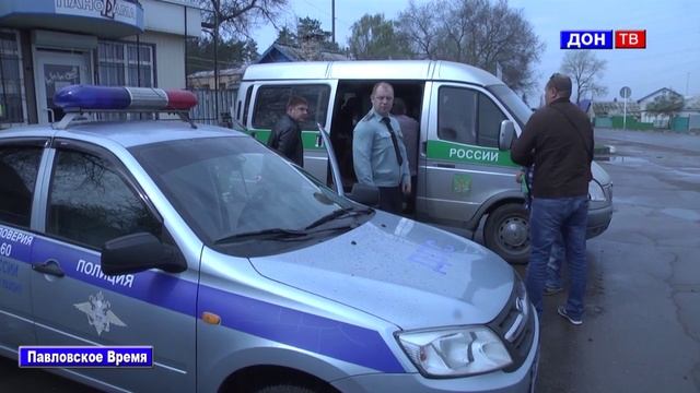 Совместная акция службы приставов и ГИБДД. г. Павловск Воронежской обл. смотреть онлайн