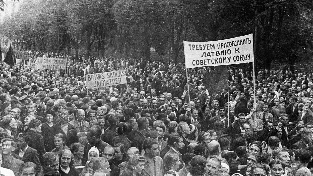 Вхождение Прибалтики в состав СССР 1940 год. смотреть онлайн