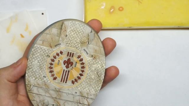 Как покрасить подставку под мрамор \ How to paint Marble Base ENG SUBS смотреть онлайн