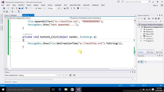 .Net tutorial in Hindi | append text in file in c# | Hindi | Manish Nain смотреть онлайн