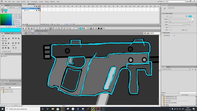 making gun sprites (timelapse) смотреть онлайн