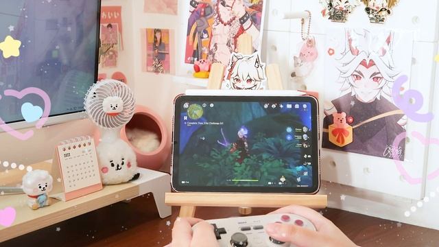 Let's Play Genshin on an iPad! ✨ (Doing my dailies with a controller, but doing it badly lol) смотреть онлайн