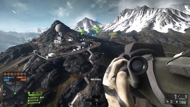 Battlefield 4 Dirtbike Launching + SRAW ( BF4 China Rising DLC ) смотреть онлайн
