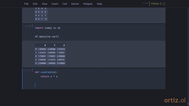 Pandas - Ejercicio 101: Aplicar una Función a los Elementos de un DataFrame con el Método apply смотреть онлайн