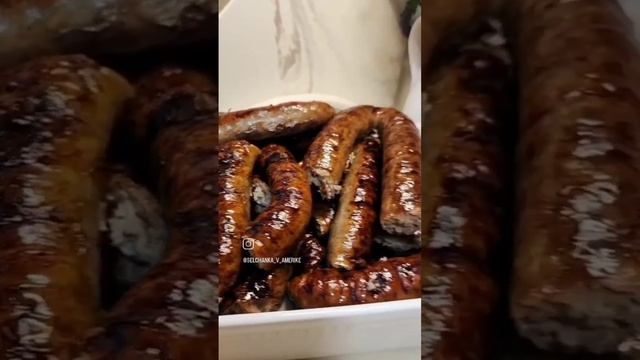 КОЛБАСКА ДОМАШНЯЯ С МЯСОМ И КАРТОШКОЙ