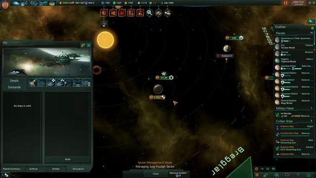 Stellaris ◄ Let’s Play as the USSR [48] ► Enslaving a whole Ring World смотреть онлайн