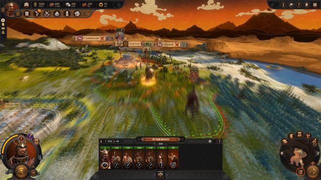 Total War Saga Troy.Учимся,прощупываем.Агамемнон.#1 смотреть онлайн