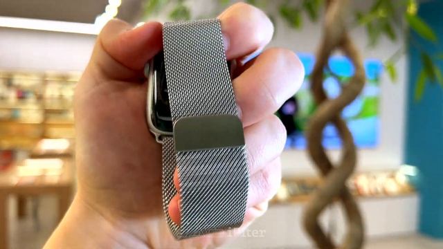 Ремешок Devia Elegant Series Milanese Loop для Apple Watch 44 / 42 мм (Серебряный) смотреть онлайн