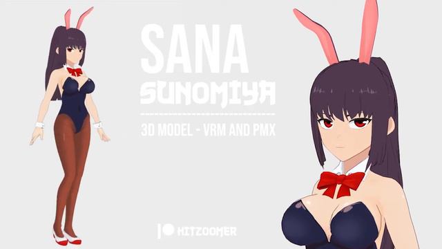 3D Model Download Nagatoro President _ Bunny Sana _ 🐰 смотреть онлайн