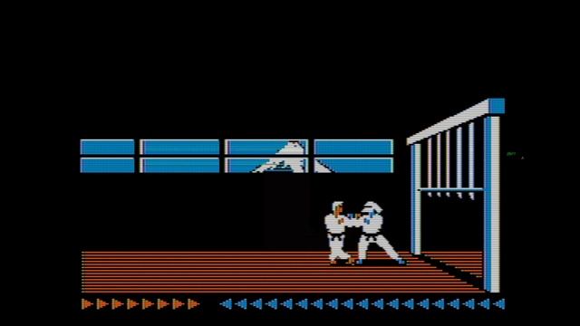 Karateka Broderbund 1984. Каратека Правец 82