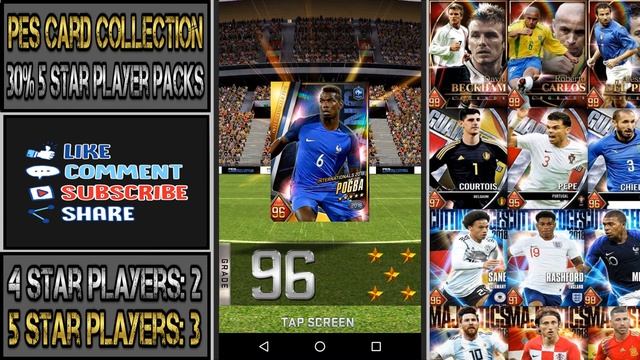 PES Card Collection - 30% 5 Star Player Draws (x10) смотреть онлайн