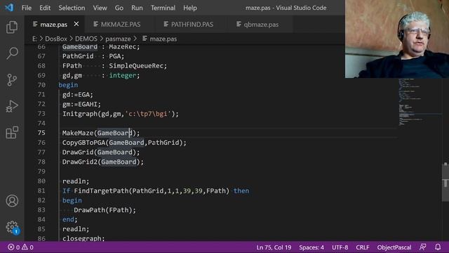 ✅ Maze in freepascal and Turbo Pascal - Day 75 смотреть онлайн