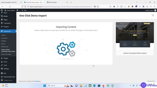 Justice Consultant Divi Child Theme - One Click Demo Import смотреть онлайн