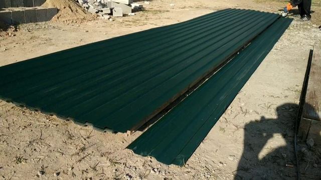 Как сделать конёк из профнастила | How to make a skate from corrugated board смотреть онлайн