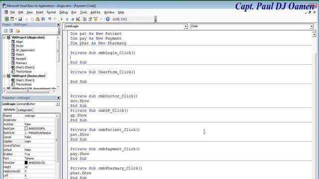How to Create a Pharmacy Management System in Excel using VBA - Part 2 of 3 смотреть онлайн