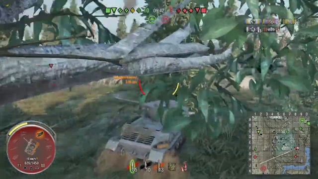 World of Tanks бой на Tigr P смотреть онлайн
