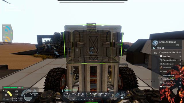 Space Engineers Industry Overhaul Ep. 20 | Mini Mining Rover | смотреть онлайн