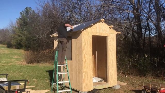? Building A Bigger Better Chicken Coop & Run On The Farm смотреть онлайн