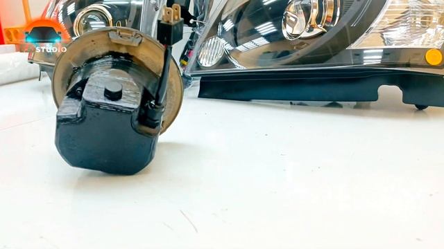 Мото фара Honda апгрейд тюнинг модернизация света смотреть онлайн