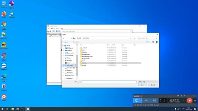 Membuat Task Scheduler di Windows 10 смотреть онлайн
