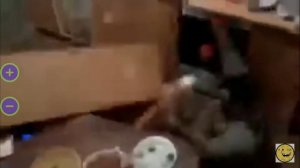 МУЖИК УПАЛ С ВЕРХНЕЙ ПОЛКИ