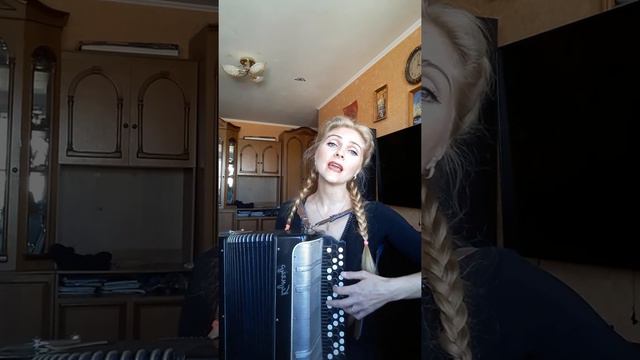 Песня "Рушник. Рiдна матi моя" баян The button accordion song about mother's gift смотреть онлайн