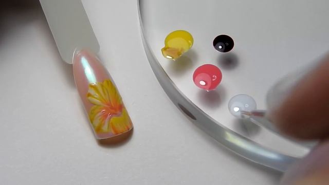 Гибискус!!! Китайская Роза!!! Флористика Дизайн Ногтей!!! смотреть онлайн