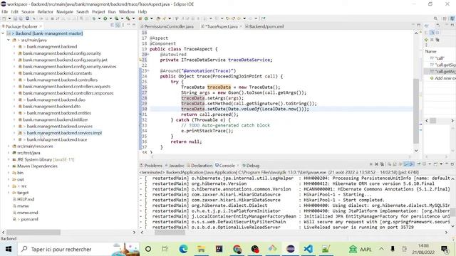 13# Gestion de trace (Java 11 & Angular 14) смотреть онлайн