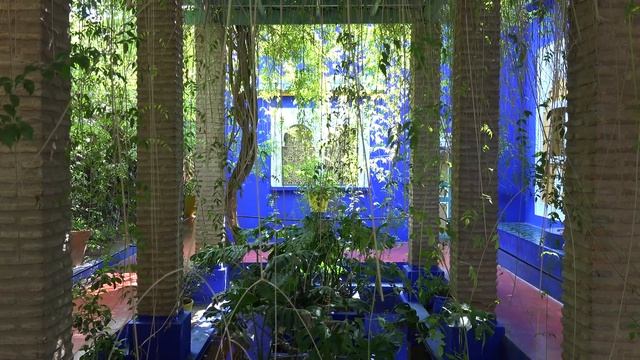 Jardin Majorelle, Marrakech, Morocco  [Amazing Places 4K]