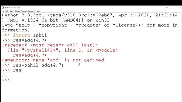 11 CS 2020-21 13 Python Modules смотреть онлайн