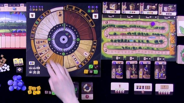 Woodcraft - обрабатываем дерево в настольной игре (правила, соло, мнение)